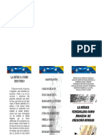 Triptico Musica PDF