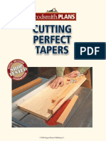 Cutting Perfect Tapers