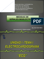 Medidas de Señales Bioelectricas, Clase de La Universidad Nacional Experimental FM