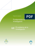 Unidad 2 - Problema Con La Investigacion