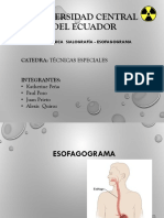 Peresentacion Esofagograma - Sialografia