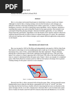 Evolving A Hex-Playing Agent: Figure 1. A Completed Game of Hex On An 11x11 Board (From Wikipedia)