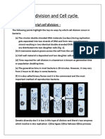 Unit:2: Cell Division and Cell Cycle