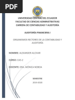 Organismos Rectores de La Contabilidad y Auditoría