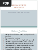 B Metris 2 - Summary Study Designs