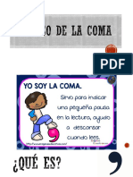 El Uso de La Coma