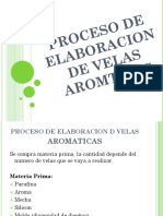 Proceso Elaboracion de Velas