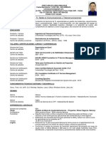 Analista de TI, Redes & Comunicaciones y Telecomunicaciones