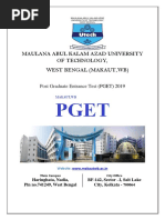 PGET 2019 Prospectus