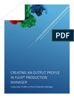 Creating An Output Profile in Flexi Production Manager