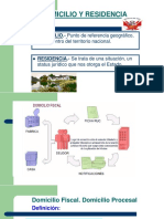 Trabajo Domicilio Fiscal y Procesal Codig Tributa