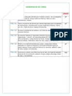 Catálogo Conceptos Costos y Presupuesto