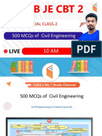 500 MCQs of Civil Engineering-Part B - Sandeep Jyani Wifistudy