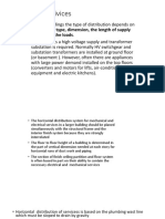 Horizontal Distribution of Services For Large Buildings