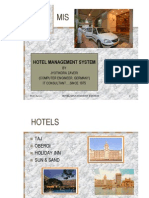 Hospitality - Hotel Management and Marketing System