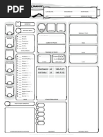 Character Sheet (Rhaegun)