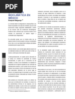 La Vivienda Bioclimática en México: Ezequiel Melgarejo