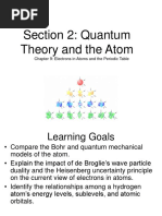 9.2 Quantum Theory and The Atom