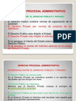 Diferencias. Proceso Y. Procedimiento. Ámbito de Aplicación Del Procedimiento Administrativo en General. Finalidad.