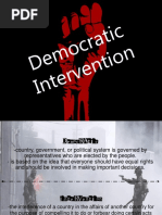 Democratic Intervention