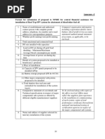 Annexure - I Format For Submission of Proposal To MNRE For Central Financial Assistance For Installation of Roof Top SPV System For Abatement of Diesel/other Fuel Oil