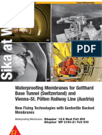 03 09 Saw Waterproofing Membranes Tunnel PDF