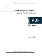 DC1010 DC1020 DC1030 DC1040: Communication Manual