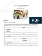 Vocabulary Practice For Distribution Operators