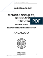 Ciencias Sociales - Geografia - e - Historia - 2 - Eso - Andalucia - Adarve