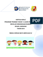 Kertas Kerja PTGP Tahun 1 SK Bungin 2019