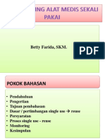 REPROSESING ALAT MEDIS SEKALI PAKAI (Betty)