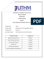 Complete Full Report - Project Design 2019 Sem II