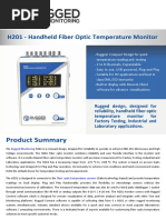 H201 Fiber Optic Temperature Monitors - EV Thermal Management RM