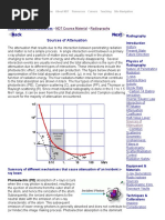 Sources of Attenuation