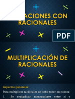 Operaciones Racio Multi y Divi