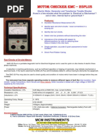 EMC 255 Motor Checker