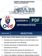 Rules of Derivative PDF