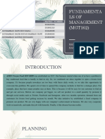 Fundamentals of Management (Mgt162)