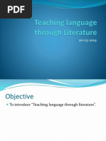 Language Through Literature