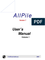 Allpile: User'S Manual