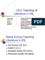 Teaching Literature