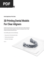 SprintRay ModelsForAlignersWorkflow 070318 PDF