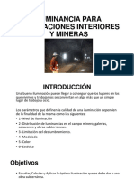 Iluminacion en Interiores y en Mineria