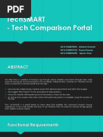 Tech Comparison App - OOAD With UML Diagrams