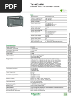 Schneider Tm100c24rn Controller m100 14i 10o Relay 220vac