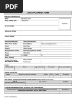 Job Application Form:: Ade Nurul Aisy: / 0000-00-00