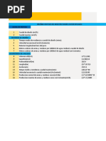 Formula de Excel de Pozos de Gruesos PTAR