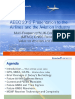 AEEC 2013 Presentation To The Airlines and The Aviation Industry