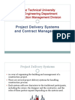 7-Project Delivery Systems