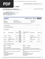 FWD: Your Indigo Itinerary - Jng8Nh: Reservations@Customer - Goindigo.In